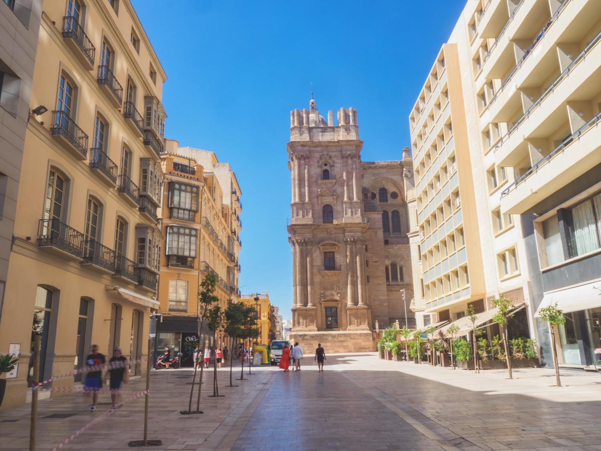 Cubo'S Gibralfaro House Center Villa Malaga Bagian luar foto